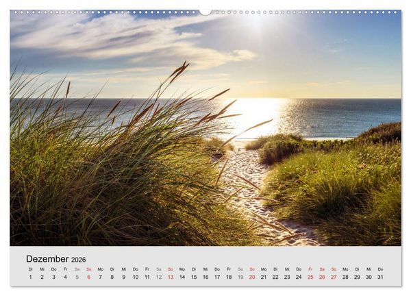 Produktbild: Sylt mein Inselblick (Wandkalender 2026 DIN A2 quer), CALVENDO Monatskalender