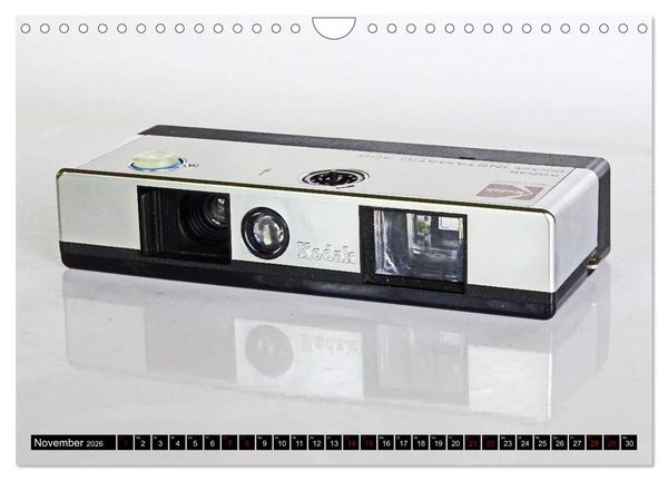 Produktbild: Alte Fotoapparate - Kameras von Kodak der Jahre 1905 bis 1977 (Wandkalender 2026 DIN A4 quer), CALVENDO Monatskalender