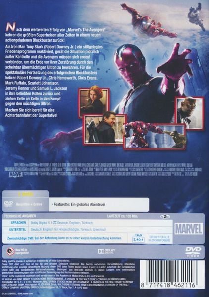 Produktbild: Marvel's The Avengers - Age of Ultron
