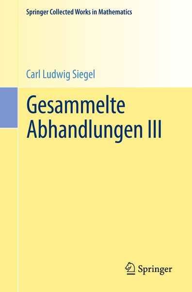 Produktbild: Gesammelte Abhandlungen III