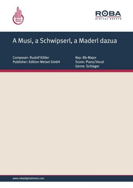 Produktbild: A Musi, a Schwipserl, a Maderl dazua