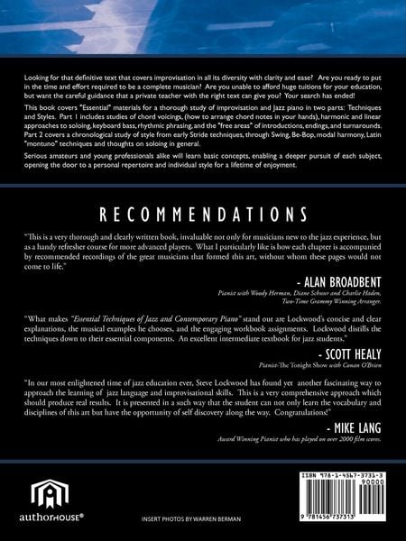 Produktbild: Essential Techniques of Jazz and Contemporary Piano