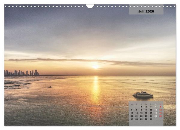Produktbild: Panama City (Wandkalender 2026 DIN A3 quer), CALVENDO Monatskalender