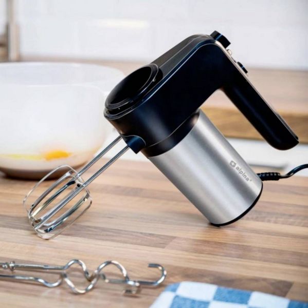Produktbild: ALPINA Handmixer, 400 Watt, Edelstahl