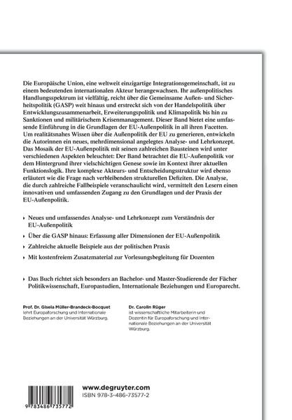 Produktbild: Die Außenpolitik der EU