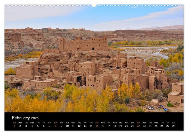 Produktbild: Impressions of Morocco 2026 (High Quality Premium Wall Calendar 2026 DIN A2 landscape),CALVENDO 12 Month Wall Calendar