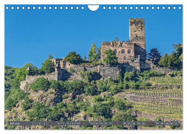 Produktbild: Burgen der Rheinromantik (Wandkalender 2026 DIN A4 quer), CALVENDO Monatskalender