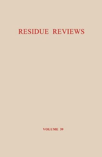 Produktbild: The Carbinole Acaricides: Chlorobenzilate and Chloropropylate