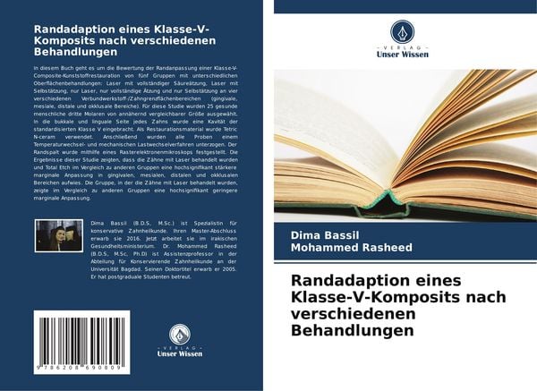 Produktbild: Randadaption eines Klasse-V-Komposits nach verschiedenen Behandlungen