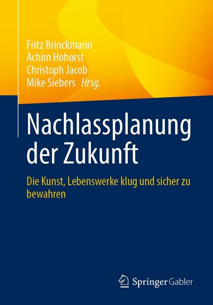Produktbild: Nachlassplanung der Zukunft