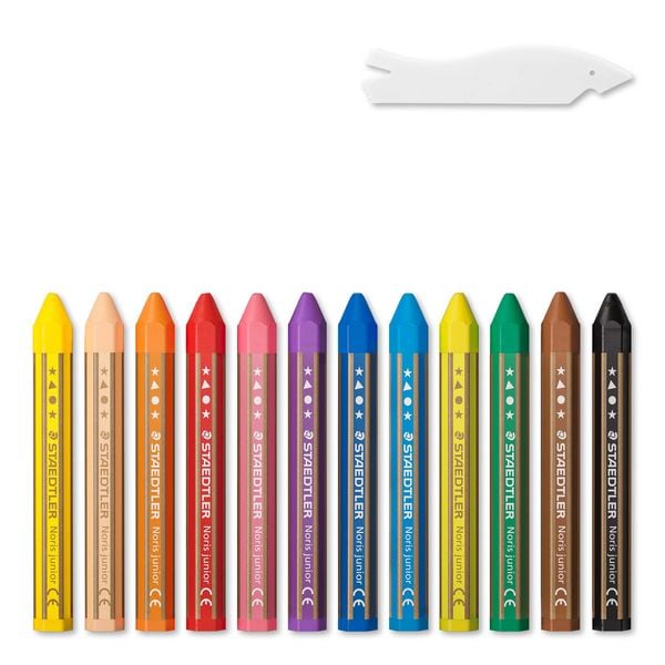 Produktbild: STAEDTLER Wachsmalkreide Noris&reg; junior 224, 12er Set