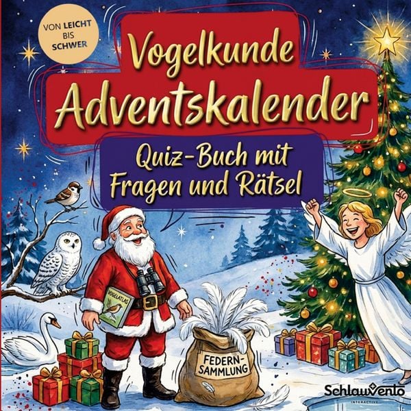 Produktbild: Vogelkunde-Adventskalender: Quiz-Buch mit Fragen und R&auml;tsel