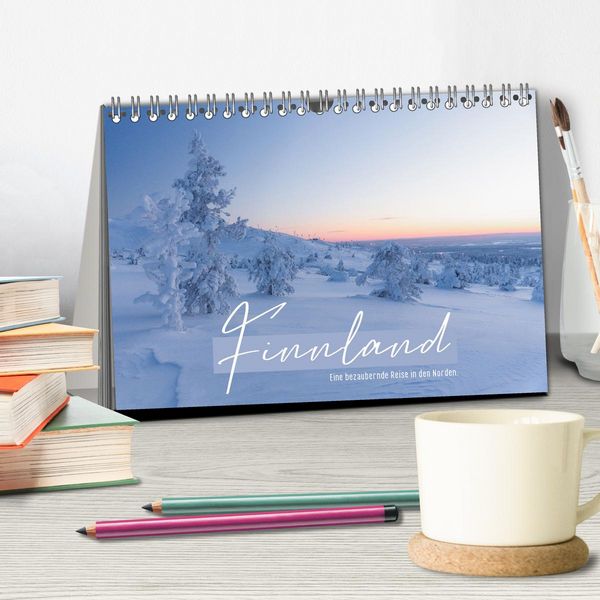 Produktbild: Finnland - Eine bezaubernde Reise in den Norden. (Tischkalender 2026 DIN A5 quer), CALVENDO Monatskalender