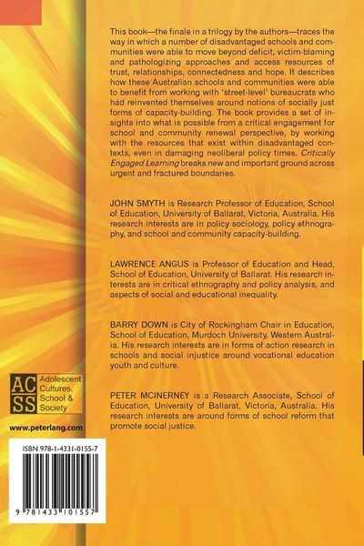 Produktbild: Critically Engaged Learning