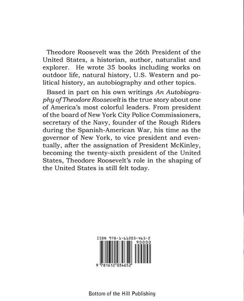 Produktbild: An Autobiography of Theodore Roosevelt