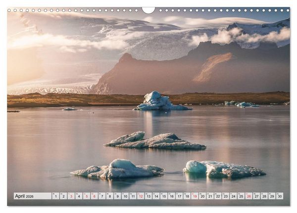 Produktbild: Island - Augenblicke 2026 (Wandkalender 2026 DIN A3 quer), CALVENDO Monatskalender