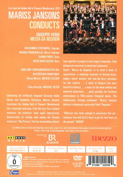 Produktbild: Verdi: Messa da Requiem