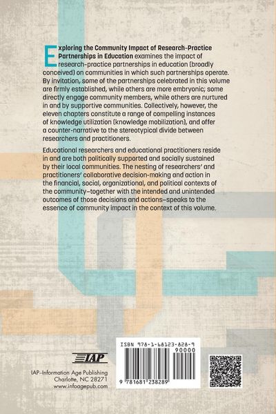 Produktbild: Exploring the Community Impact of Research-Practice Partnerships in Education