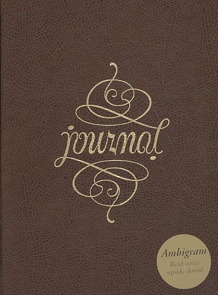 Produktbild: Bb-Ambigram Leather Journal