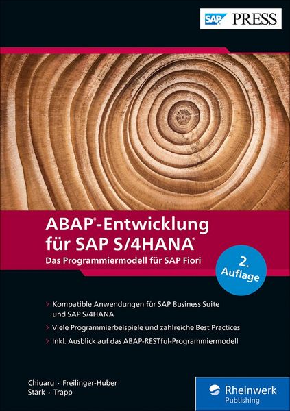 Produktbild: ABAP-Entwicklung f&uuml;r SAP S/4HANA