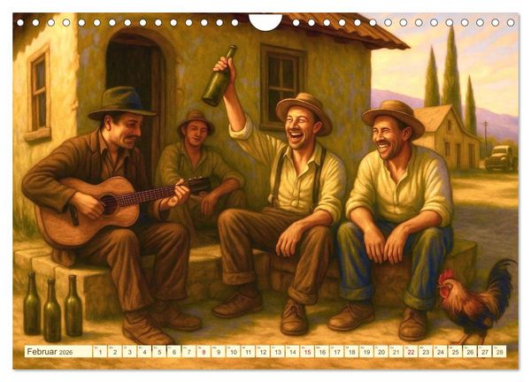 Produktbild: John Steinbeck (Wandkalender 2026 DIN A4 quer), CALVENDO Monatskalender