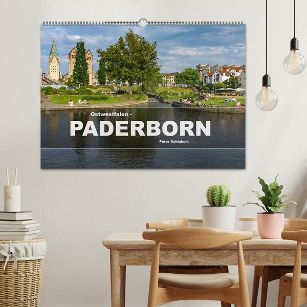 Produktbild: Ostwestfalen - Paderborn (Wandkalender 2026 DIN A2 quer), CALVENDO Monatskalender