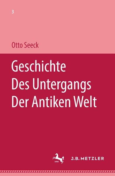 Produktbild: Geschichte des Untergangs der antiken Welt