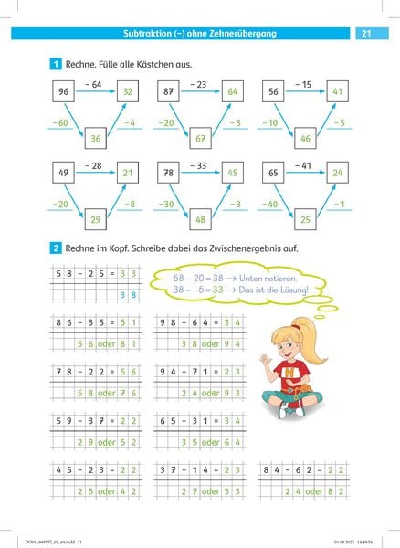 Produktbild: Die Mathe-Helden Kopfrechnen 2. Klasse