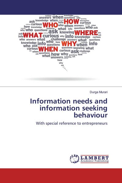 Produktbild: Information needs and information seeking behaviour