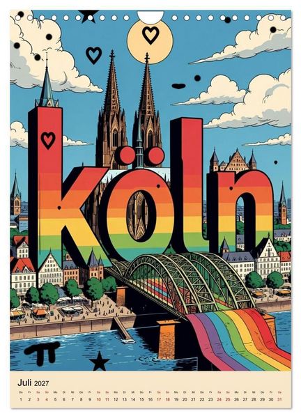 Produktbild: Deutschland ist toll (Wandkalender 2027 DIN A4 hoch), CALVENDO Monatskalender