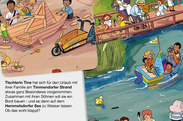 Produktbild: Das Timmendorfer Strand Wimmelbuch
