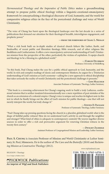 Produktbild: Hermeneutical Theology and the Imperative of Public Ethics