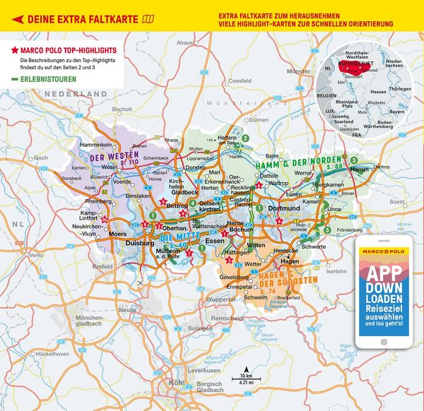 Produktbild: MARCO POLO Reisef&uuml;hrer Ruhrgebiet