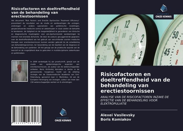 Produktbild: Risicofactoren en doeltreffendheid van de behandeling van erectiestoornissen