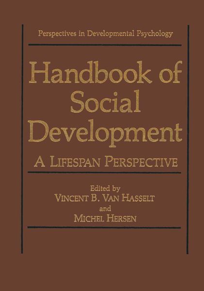 Produktbild: Handbook of Social Development