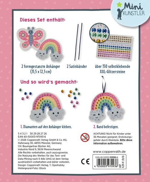 Produktbild: Mein kleines Bastelset: Diamond-Anh&auml;nger