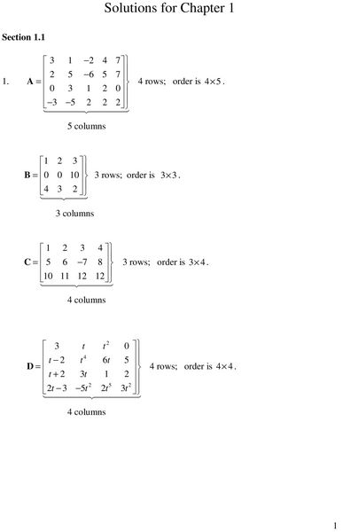 Produktbild: Student Solutions Manual, Matrix Methods