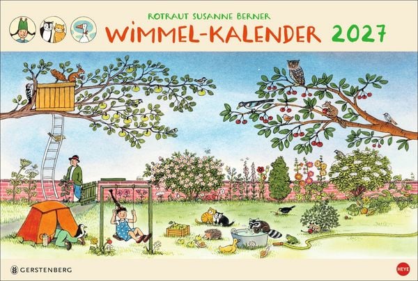Produktbild: R.S. Berner Wimmel-Kalender 2027