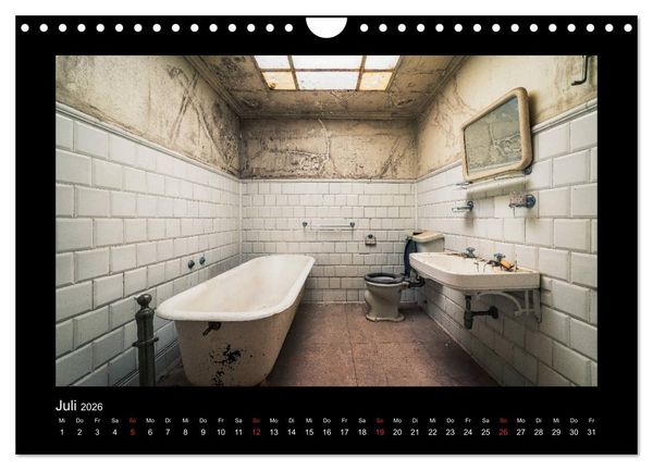 Produktbild: Die Sch&ouml;nheit des Verfalls - Lost Places (Wandkalender 2026 DIN A4 quer), CALVENDO Monatskalender