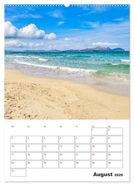 Produktbild: Mallorca - Traumhafte Insel auf der Sonnenseite (Wandkalender 2026 DIN A2 hoch), CALVENDO Monatskalender