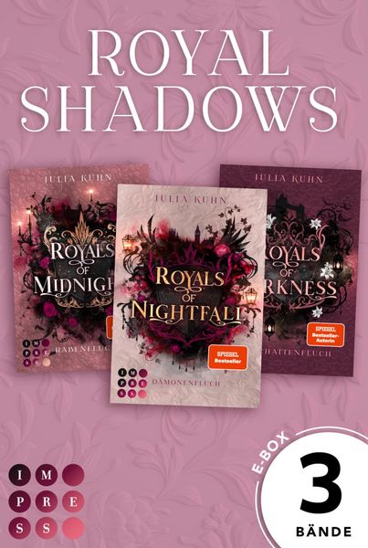 Produktbild: Royal Shadows: Alle drei B&auml;nde im Bundle
