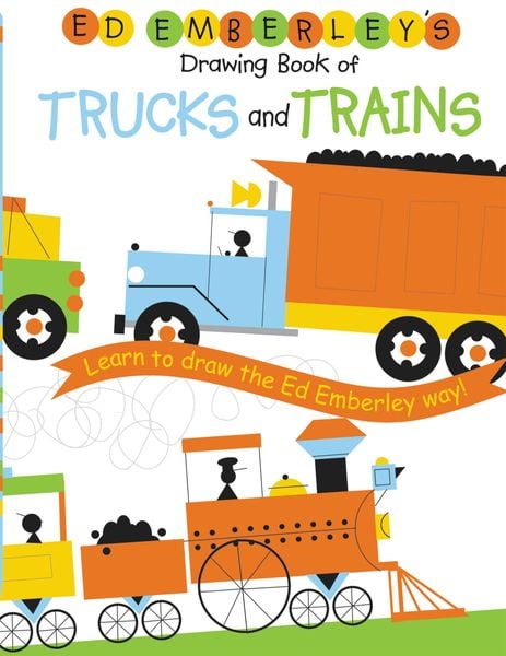 Produktbild: Ed Emberley's Drawing Book of Trucks and Trains
