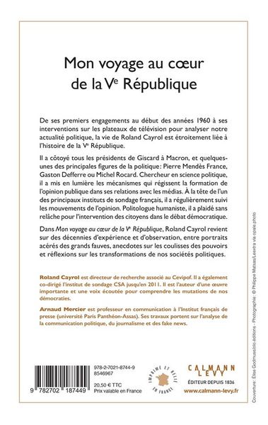 Produktbild: Mon voyage au coeur de la Ve R&eacute;publique