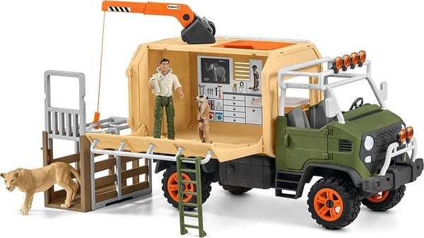 Produktbild: Schleich Wild Life 42475 - Großer Truck, Tierrettung
