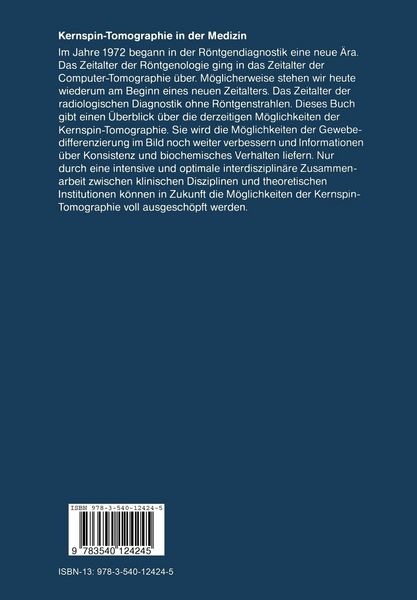 Produktbild: Kernspin-Tomographie in der Medizin