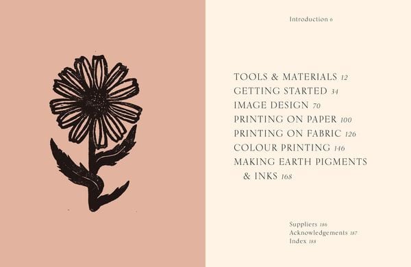 Produktbild: BOTANICAL BLOCK PRINTING HB