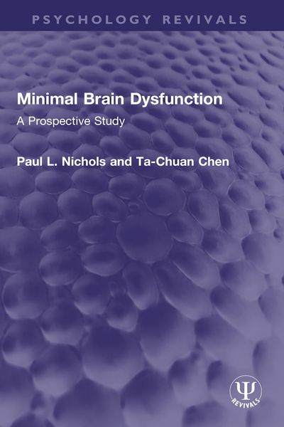 Produktbild: Minimal Brain Dysfunction