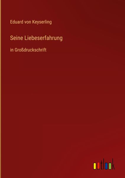 Produktbild: Seine Liebeserfahrung