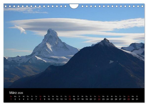 Produktbild: Faszination Matterhorn (Wandkalender 2026 DIN A4 quer), CALVENDO Monatskalender