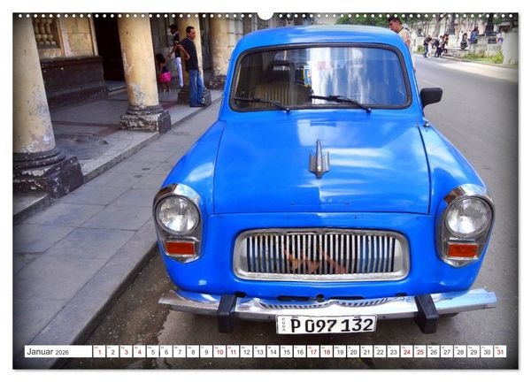 Produktbild: Ford Prefect - Made in England (hochwertiger Premium Wandkalender 2026 DIN A2 quer), Kunstdruck in Hochglanz